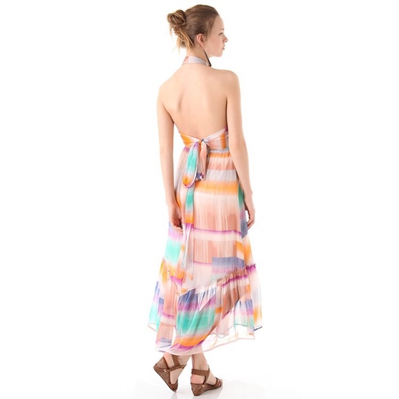 12th St. by Cynthia Steffe Silk Tieback Dress - Picture 2 of 8